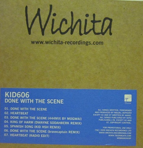 Kid 606done with the - kid, 606(cd
